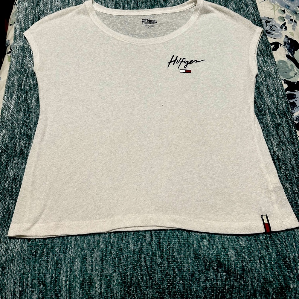 Tommy Hilfiger White Tee Shirt